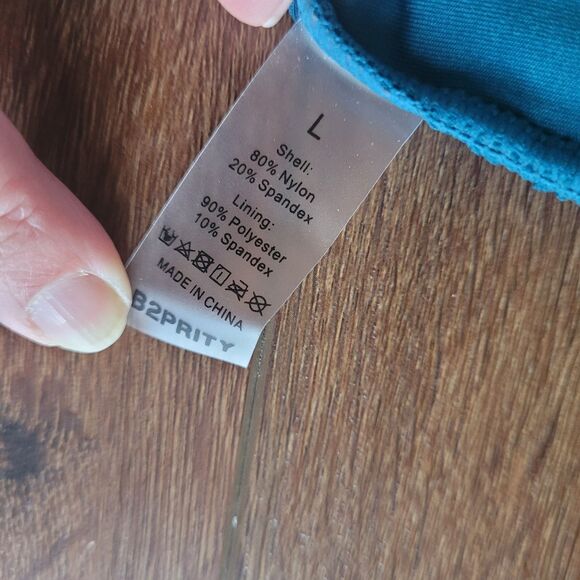 Womens S Underwire One Piece Swimsuit Tummy Control Ruched Bathing B2prity Green - Picture 10 of 16